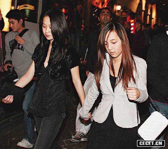 霍詠詩(shī)與霍啟人的女友REBECCA