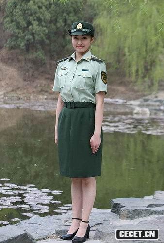 07式武警女警官夏裝
