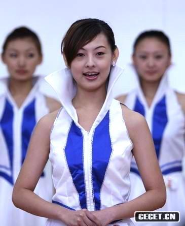 美麗的奧運禮儀小姐