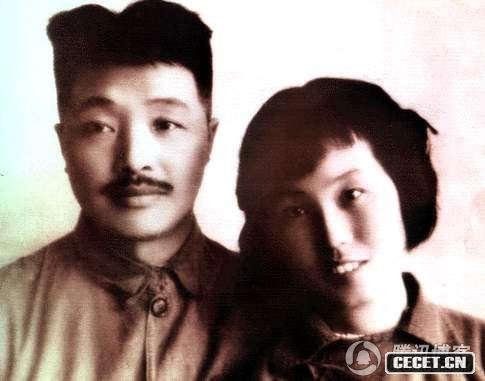 賀龍元帥和夫人薛明