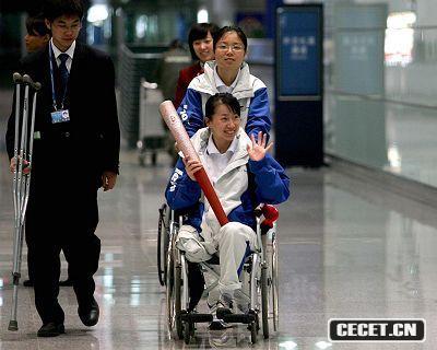 圣火傳遞時(shí)的金晶