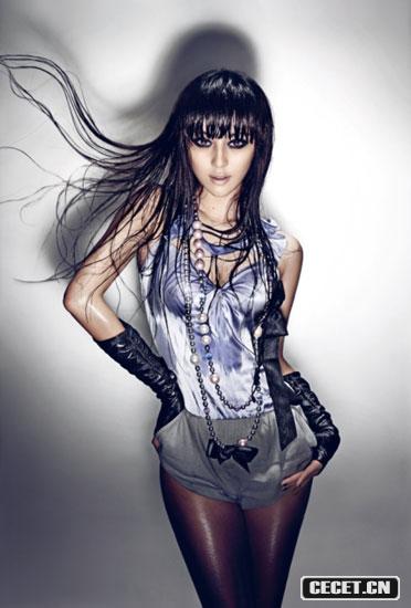 范冰冰 最新寫(xiě)真 詮釋熱辣野性搖滾女郎