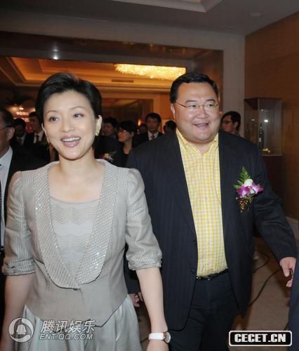 楊瀾與老公出席派對