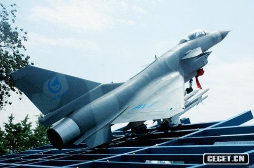 中國一航殲十飛機等比例模型