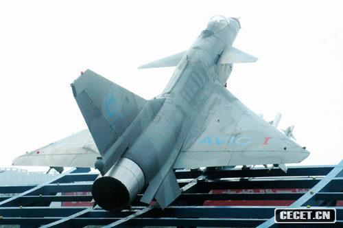 中國一航殲十飛機等比例模型