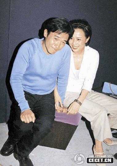 梁朝偉劉嘉玲親密舊照曝光