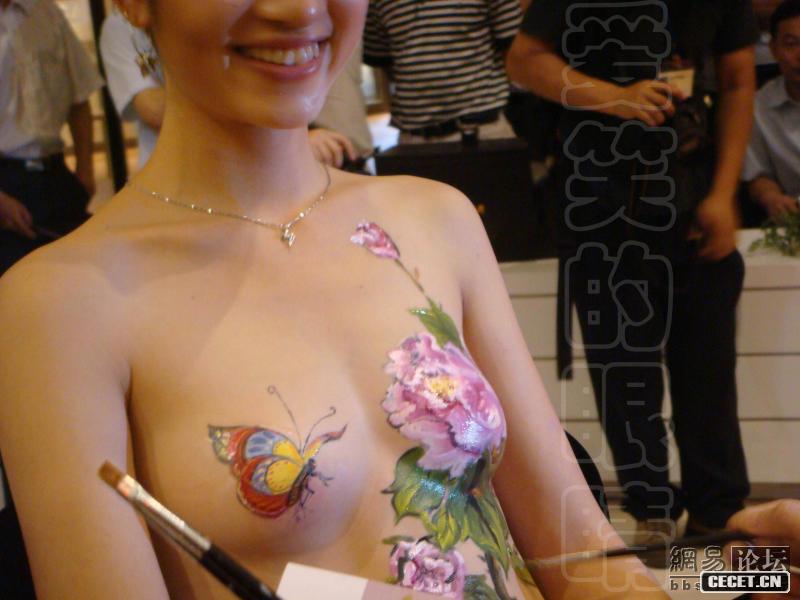 現場(chǎng)人體彩繪