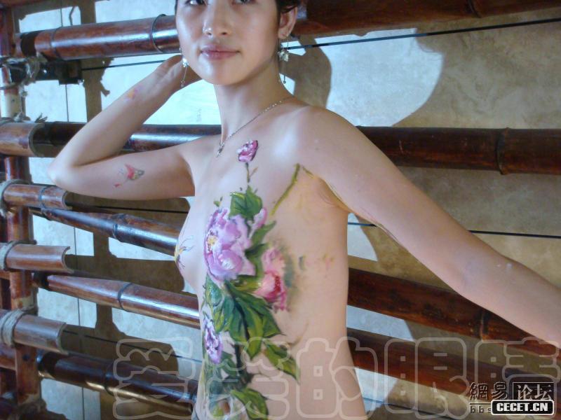 現場(chǎng)人體彩繪