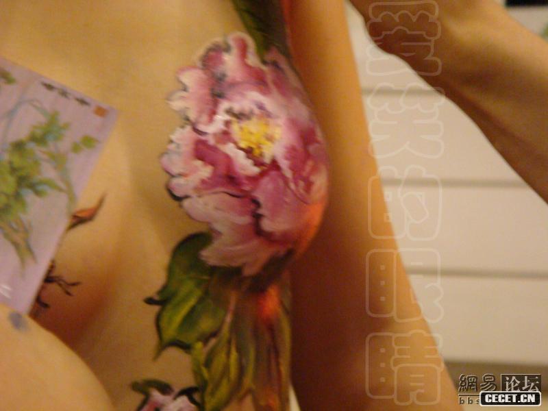 現場(chǎng)人體彩繪