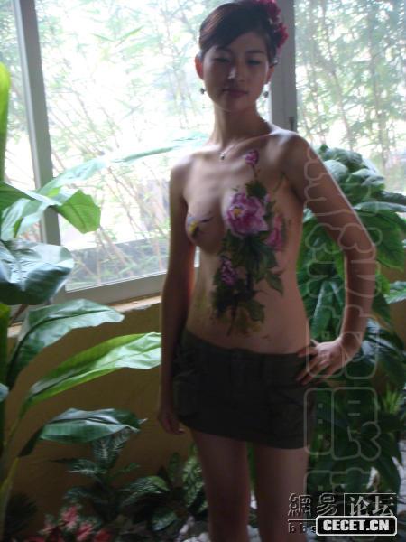 現場(chǎng)人體彩繪