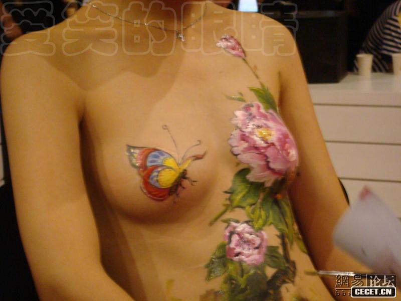 現場(chǎng)人體彩繪