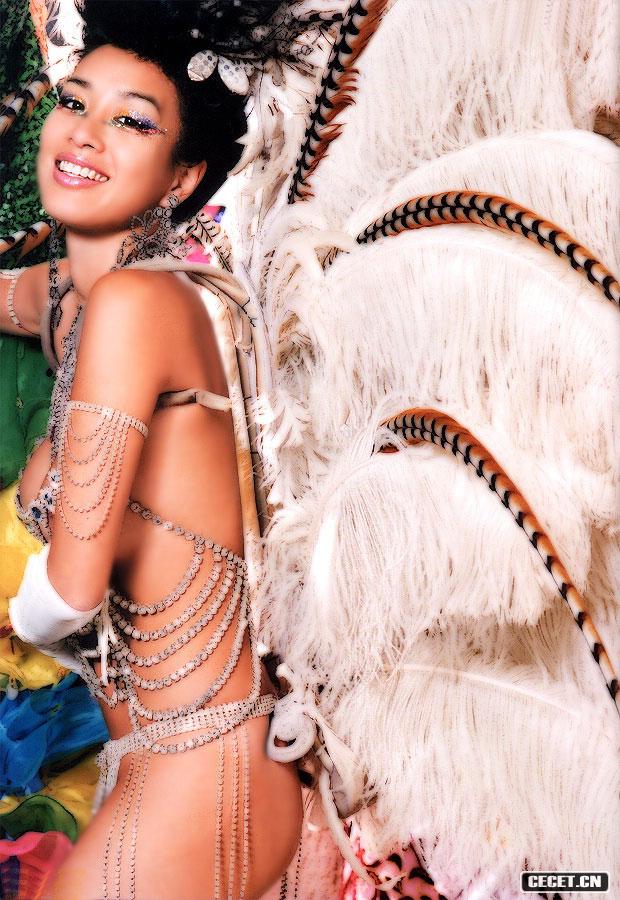 鐘麗緹拍奧運寫(xiě)真