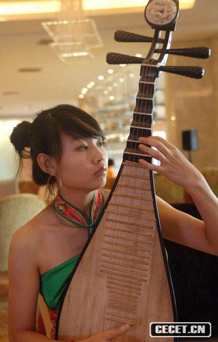 北京國際新聞中心的美女樂(lè )手