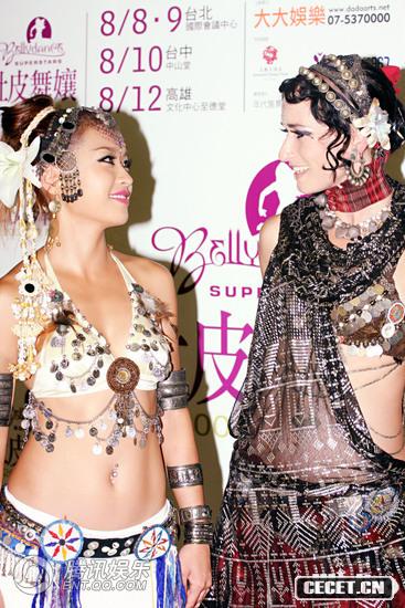 小嫻拜師學(xué)習肚皮舞