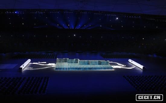 文藝演出畫(huà)卷展開(kāi)