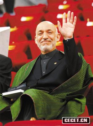 阿富汗總統卡爾扎伊