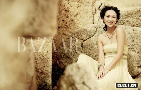 章子怡衛城拍攝寫(xiě)真