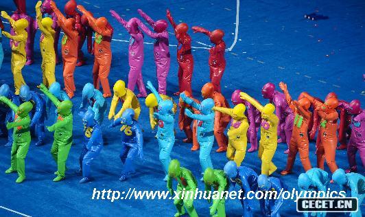 北京2008殘奧會(huì )開(kāi)幕式上文藝表演