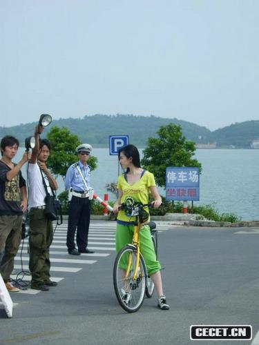 劉亦菲最新廣告花絮照