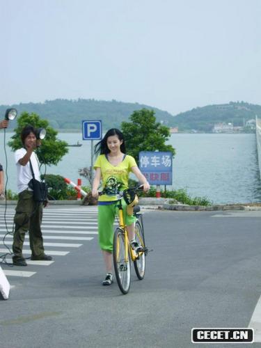 劉亦菲最新廣告花絮照