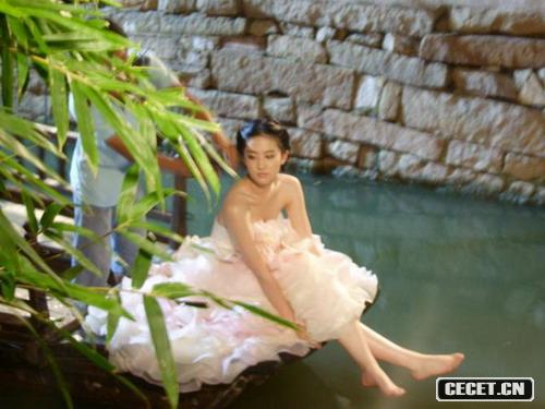 劉亦菲最新廣告花絮照