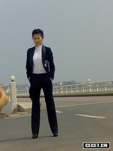 劉亦菲最新廣告花絮照