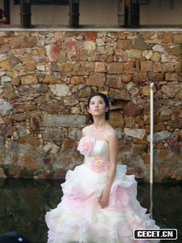 劉亦菲最新廣告花絮照