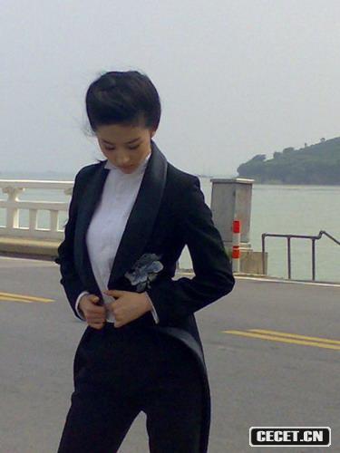 劉亦菲最新廣告花絮照