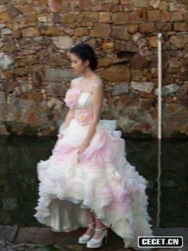 劉亦菲最新廣告花絮照