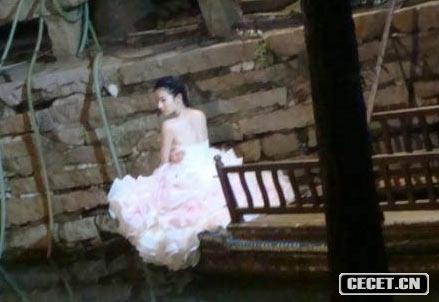 劉亦菲最新廣告花絮照