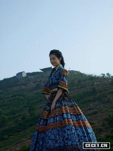 劉亦菲最新廣告花絮照