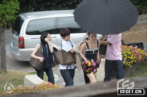 張韶涵及眾位助理