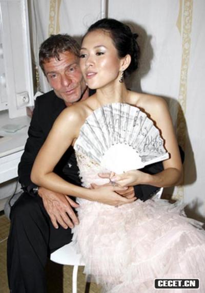 章子怡與準老公vivi