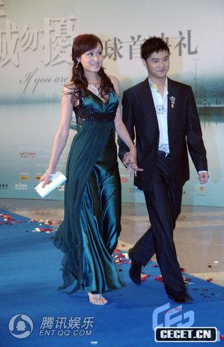 田亮攜妻葉一茜亮相《非誠》