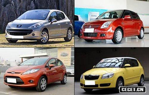 標致207兩廂上市-四國個(gè)性?xún)蓭≤?chē)比拼