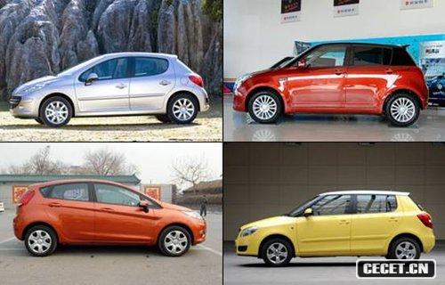 標致207兩廂上市-四國個(gè)性?xún)蓭≤?chē)比拼