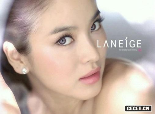 宋慧喬代言彩妝