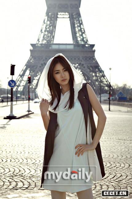 李妍熙巴黎拍攝寫(xiě)真