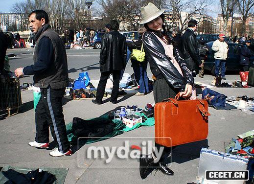 李妍熙巴黎拍攝寫(xiě)真