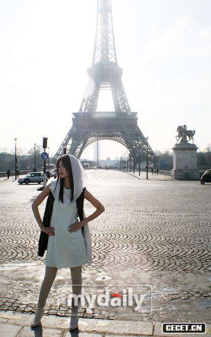 李妍熙巴黎拍攝寫(xiě)真