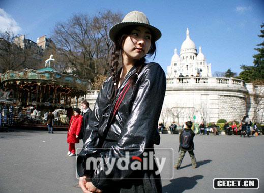 李妍熙巴黎拍攝寫(xiě)真