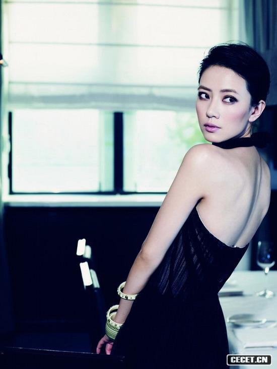 高圓圓春日淡雅寫(xiě)真