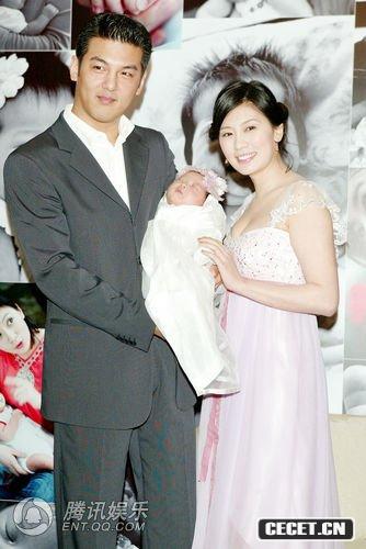 賈靜雯與老公甜蜜