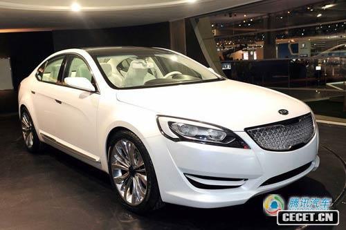 起亞高端車(chē)預覽 首爾車(chē)展推KND-5概念車(chē)