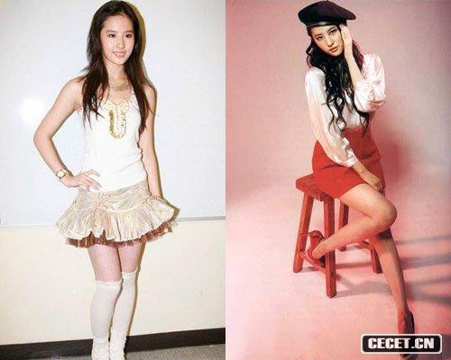 劉亦菲罕見(jiàn)照片