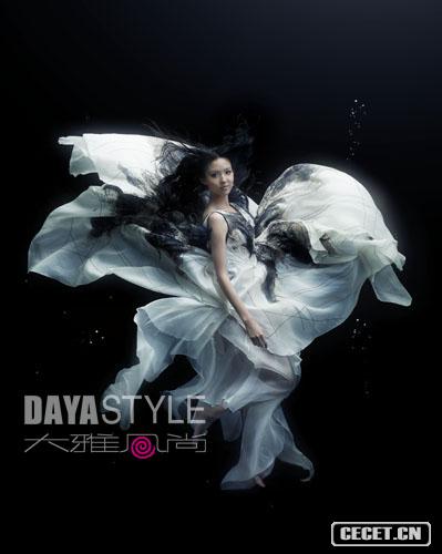 張梓琳婚紗奇幻大片