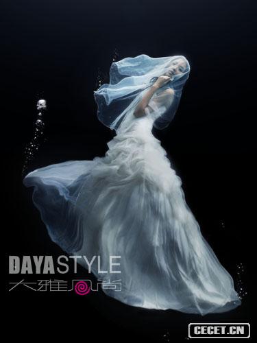 張梓琳婚紗奇幻大片