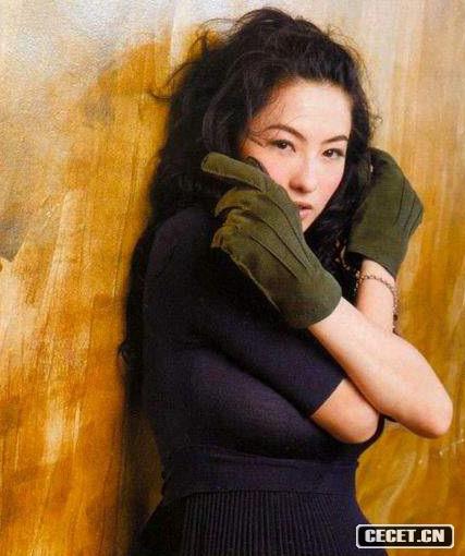 張柏芝孕期顯辣媽本色