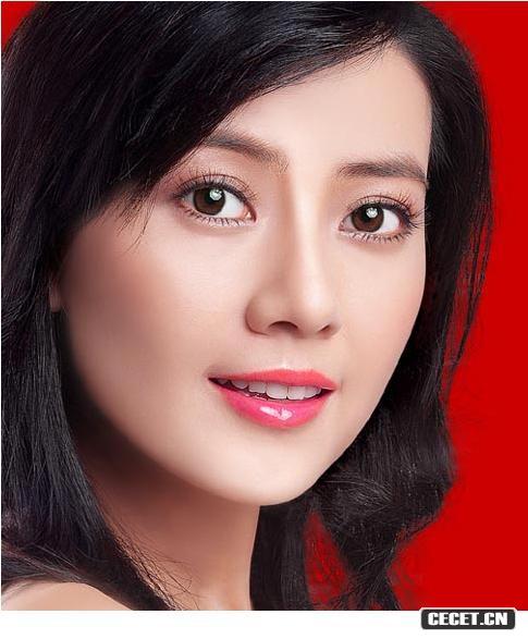 高圓圓拍廣告美艷動(dòng)人