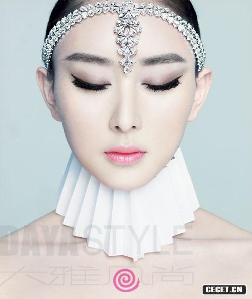 胡靜珠光寶氣光芒耀眼